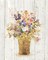Wild Flowers In Vase Ii On Barn Board Poster Print by Cheri Blum - Item # VARPDX24612